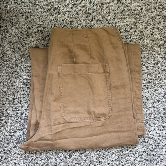 Loft Wide-Leg Cropped Pants - 6 - Picture 2 of 3